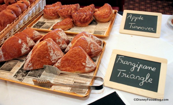 Apple Turnovers and Frangipane Triangles Parisian Breakfast