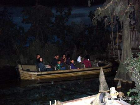 Pirates of the Caribbean Boat as seen in The Blue Bayou