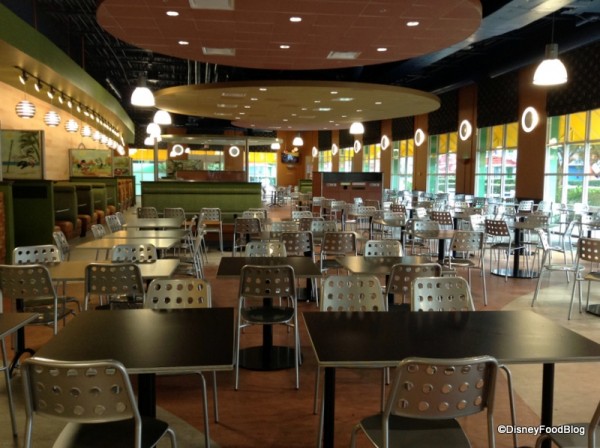 End Zone Food Court at All Star Sports, post-renovation