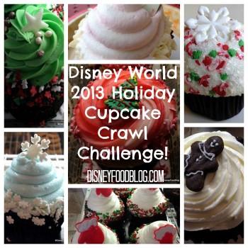 Holiday Cupcakes in Disney World