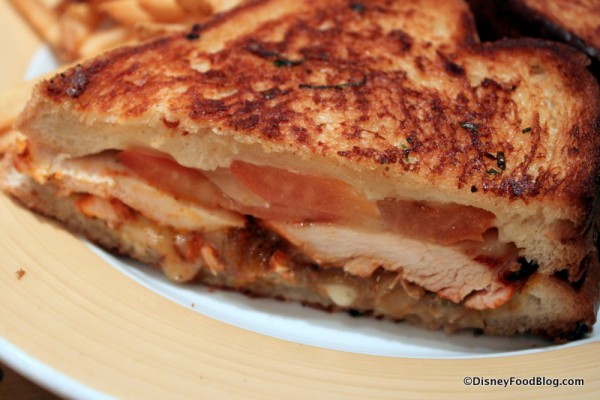 Grilled Chicken Sandwich -- Up Close