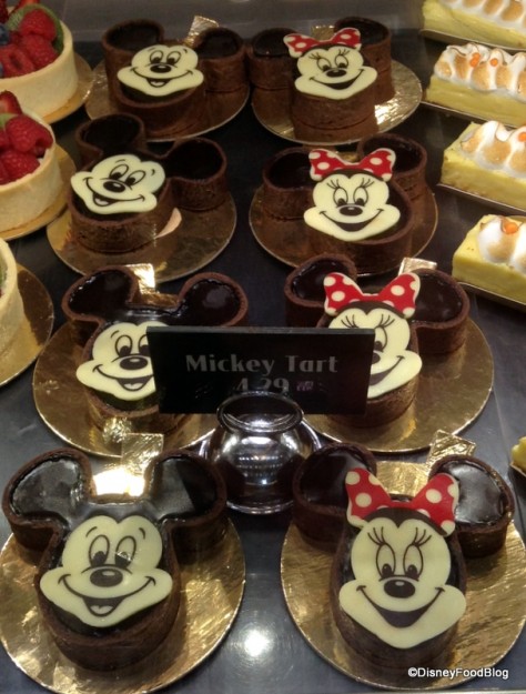 Mickey and Minnie Chocolate Tarts