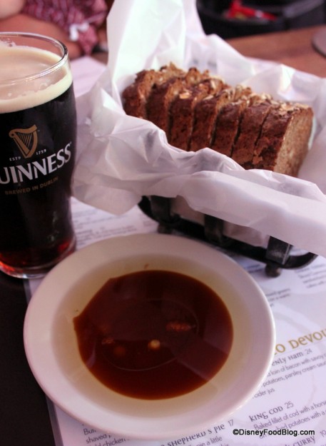 Irish Soda Bread with Olive Oil and Guinness Reduction