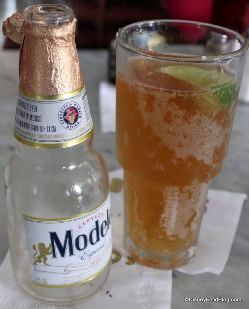 Modelo Beer with Lime