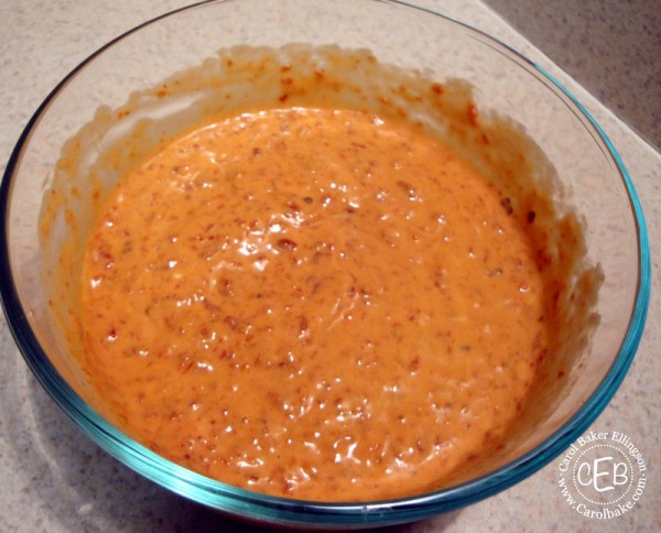 Mayo and Pepper Mixture