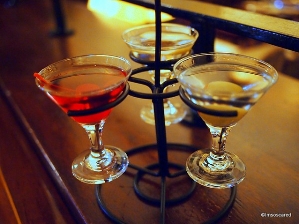 Martini Flight at Hollywood Brown Derby