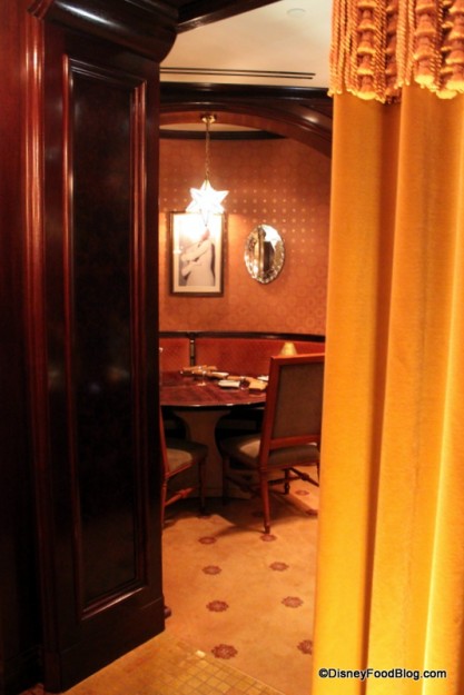 Behind the Curtain of a Private Dining Room