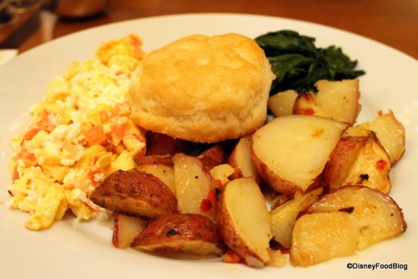 Full plate with Breakfast Potatoes
