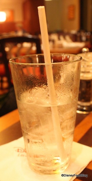 Paper straws for cold beverages