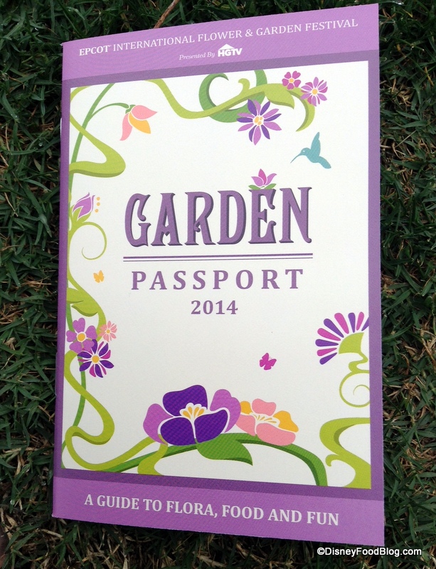Don't forget to grab your Flower and Garden Festival passport and keep track of all the eats!