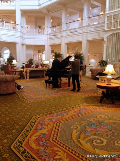 Piano Music in the Grand's Lobby