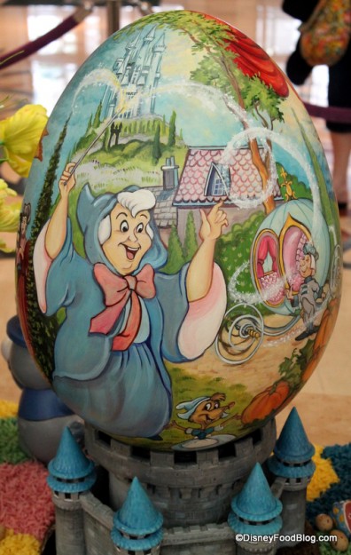 Back of "Cinderella" Egg