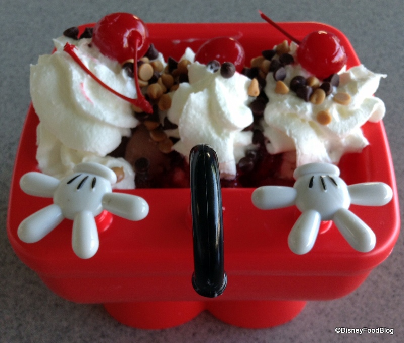 Mickey Kitchen Sink Sundae Froom Above Faucet Close Up 