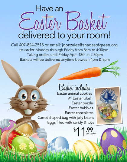 Easter Basket delivery