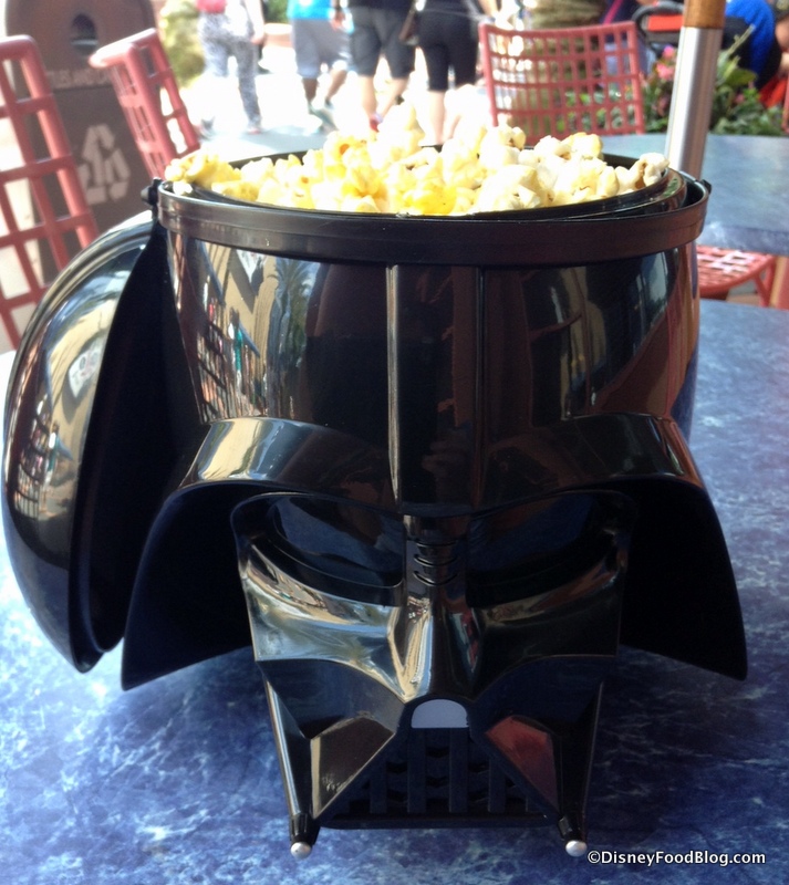Star Wars Weekends: Darth Vader Popcorn Bucket  the disney food blog