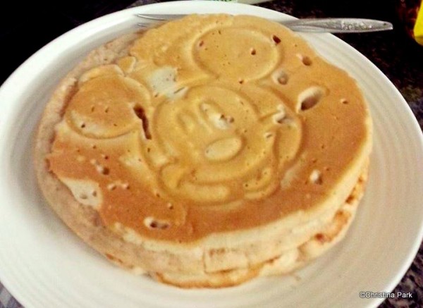 Homemade Mickey Mouse Pancakes