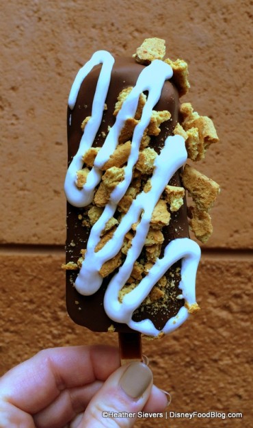 S'Mores Ice Cream Bar at Clarabelle's!