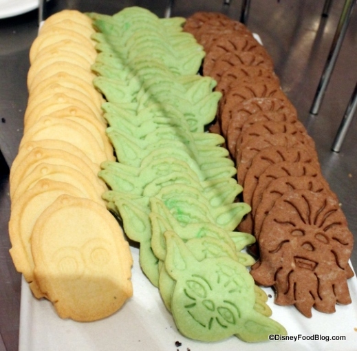 Star Wars Character Meal Sugar Cookies