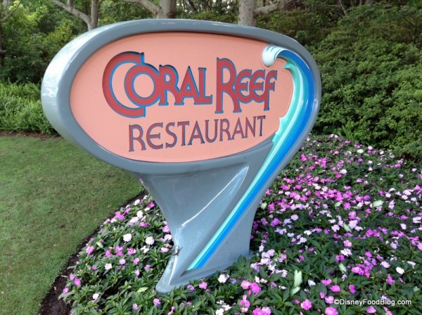 Coral Reef Sign