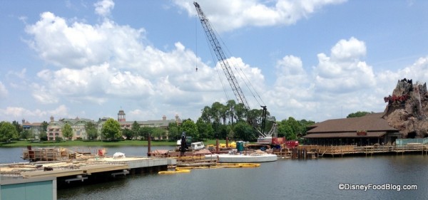 Disney Springs construction