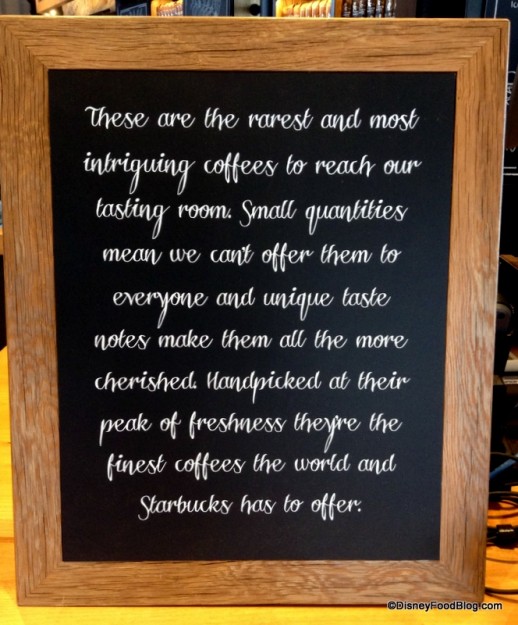 Reserve Coffee information