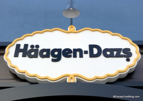 Haagen-Dazs sign