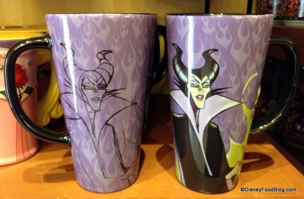 Front AND Back of Maleficent mug