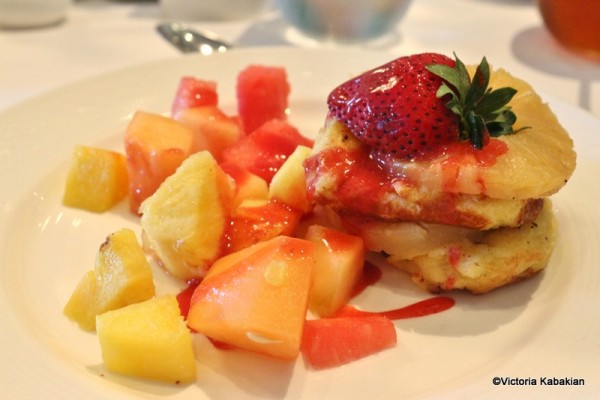 French Toast and Pineapple Stack