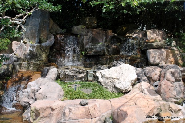 Waterfall in the Japan Pavilion