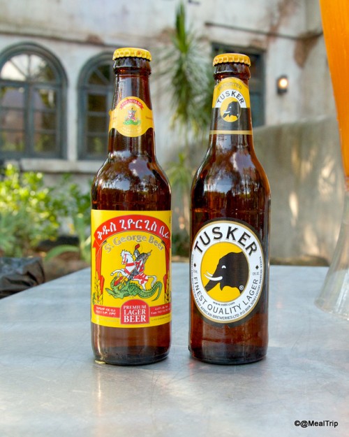 St. George Beer and Tusker Lager