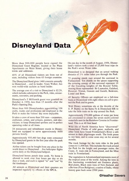Disneyland Data