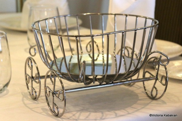 Cinderella’s carriage bread basket
