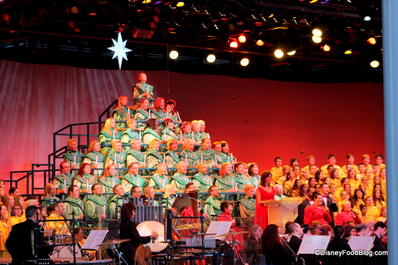 News: 2015 Epcot Candlelight Processional Dinner Package Restaurants