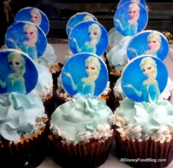 Elsa Cupcake