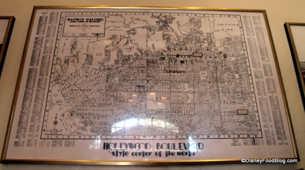 Hollywood Boulevard Map
