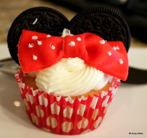 Minnie Mouse Cupcake
