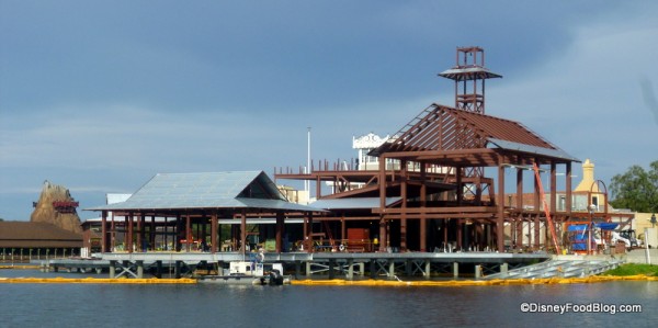 The Boathouse construction