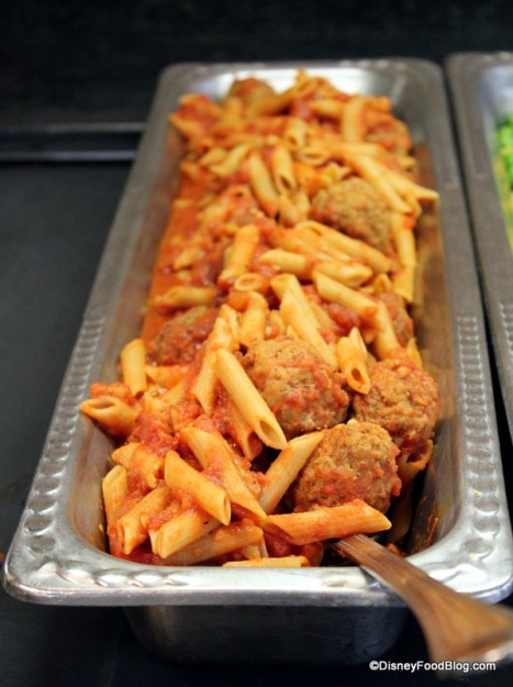 Pooh's Corner -- Multigrain Pasta with Meatballs