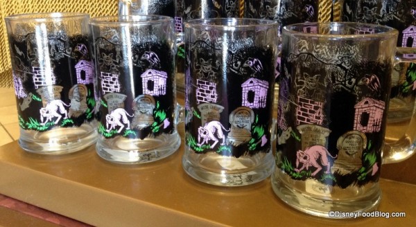 Haunted Mansion Glass Tankards