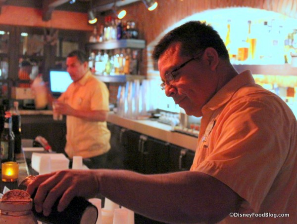 La Cava Bartenders hard at work