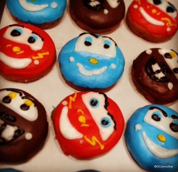 Cars Donuts Featuring Sally, Mater and Lightning McQueen