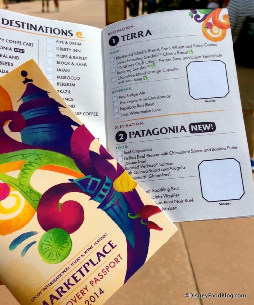 New Food and Wine Festival Passports