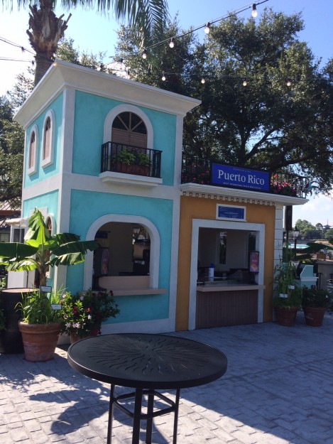 We're Wondering if the Puerto Rico Marketplace Booth from the Food and Wine Festival May Do Double Duty as the Outdoor Kitchen During Flower and Garden!
