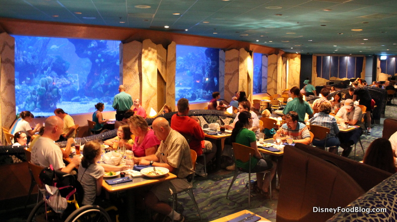 Review: Lunch at Epcot's Coral Reef Restaurant | the disney food blog