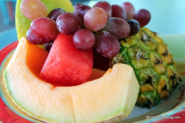 Fruit Plate close-up