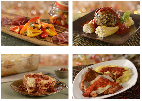 Trattoria Dinner Entrees
