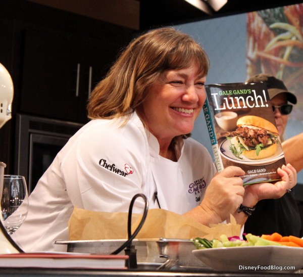 Gale Gand with new "Lunch!" Cookbook