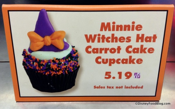 Minnie Witch Hat Cupcake