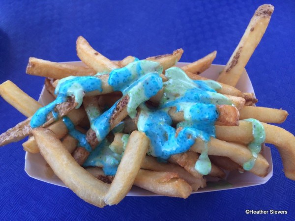 French Fries with Parmesan Ranch Ooze