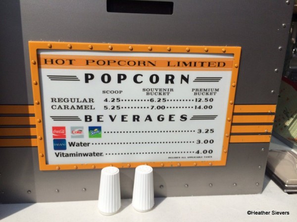 Popcorn & Bucket Pricing